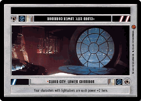 CLOUD City Star Wars CCG swccg Quasi Nuovo Force Field