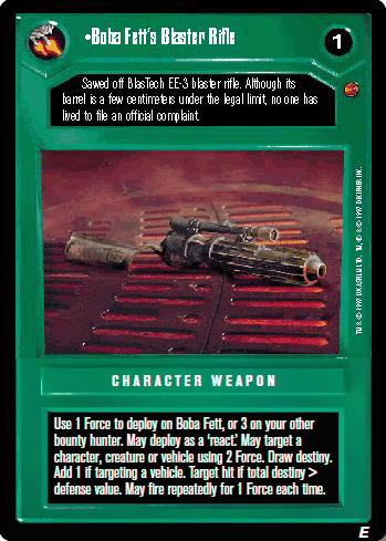 Boba Fett's Blaster Rifle