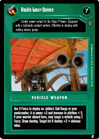 Double Laser Cannon