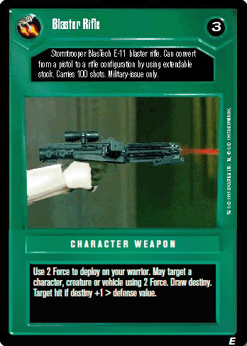 Blaster Rifle