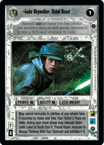 Luke Skywalker, Rebel Scout