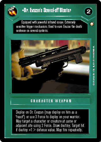 Dr. Evazan's Sawed-off Blaster