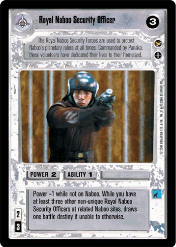 Royal Naboo Security Officer