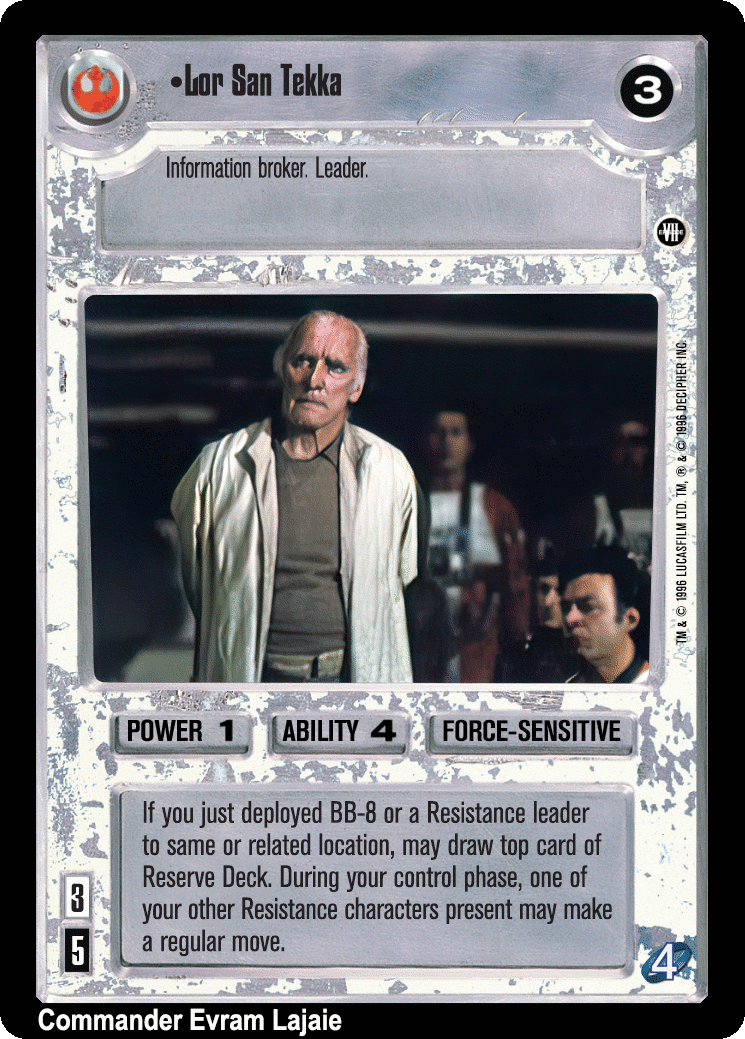 Star Wars Cardlists Set 4 Star Wars Cardlists Set 4