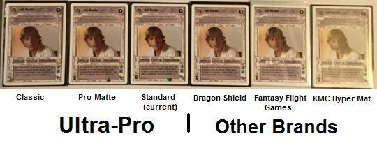 Un Sleeved vs Single Sleeved vs Double Sleeved size comparison : r/mtg