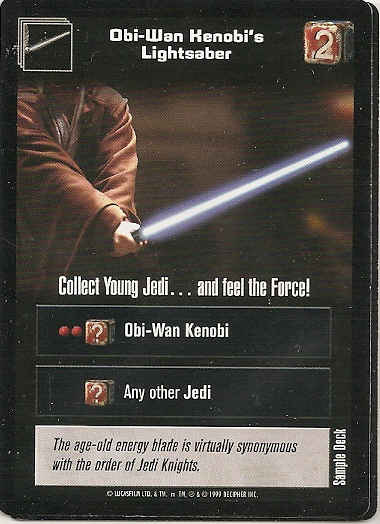 Young Jedi Sample Deck - Star Wars Players Committee